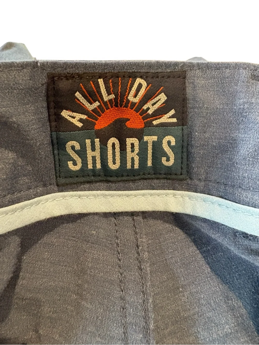 Faherty - Belt Loop All Day Shorts. 9 inch inseam. Blue. Size 40.